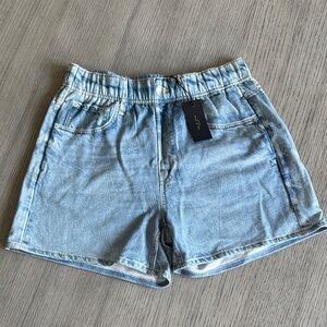 rag & bone viral Miramar “Denim” Elastic Waist Shorts
